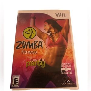 Nintendo Wii Zumba Fitness Join the Party Game - Complete w/ Manual - Tested